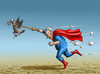 Cartoon: Superman wird 75 (small) by marian kamensky tagged superman comic held