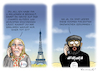 Cartoon: Terror in Paris (small) by marian kamensky tagged terror,in,paris