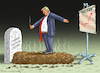 Cartoon: THANKFUL TRUMP (small) by marian kamensky tagged der,schuldige,des,attentats,trump,biden