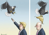 Cartoon: THE TIME S EAGLE UNCLE SAM (small) by marian kamensky tagged präsident,donald,trump,repiblikaner,präsidentenwahl,in,amerika