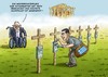Cartoon: TOTENRENTE (small) by marian kamensky tagged alexis,tsipras,griechenland,rettungsschirm,eu,griechowestern