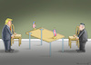 Cartoon: TRUMP KIM JONG UN MEETING (small) by marian kamensky tagged obama trump präsidentenwahlen usa baba vanga republikaner inauguration demokraten kim jong un wikileaks faschismus