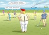 Cartoon: TRUMP MCHT URLAUB (small) by marian kamensky tagged obama,trump,präsidentenwahlen,usa,baba,vanga,republikaner,inauguration,demokraten,wikileaks,faschismus