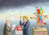 Cartoon: TRUMPS INAUGURATION (small) by marian kamensky tagged trumps,inauguration