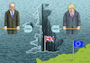 Cartoon: UNITED KINGDOWN (small) by marian kamensky tagged brexit,theresa,may,england,eu,schottland,weicher,wahlen,boris,johnson,nigel,farage,referendum
