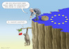 Cartoon: VERHANDLUNGEN MIT DEM FAULTIER (small) by marian kamensky tagged lega,nord,italien,fünf,sterne,bewegung,populismus,kommunismus,juncker,nationalismus