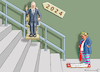 Cartoon: VIVA AMERIKA! (small) by marian kamensky tagged joe,biden,kandidiert,2024,trump