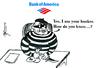 Cartoon: Bank of America (small) by Thommy tagged bank,of,america