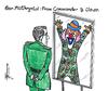 Cartoon: Form Commander to Clown (small) by Thommy tagged mcchrystal afghanistan obama