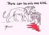 Cartoon: Sri Lankna and LTTE (small) by Thommy tagged sri,lanka,ltte