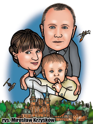 Cartoon: karykatura_26_15 (medium) by Krzyskow tagged karykatura