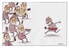 Cartoon: Terrorist and people (small) by dariush ramezani tagged cartoon,mobile,terrorism