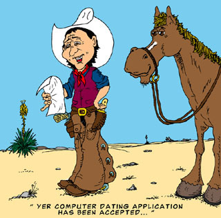 Cartoon: Buckshot by Kid Cardona (medium) by kidcardona tagged comic,cartoon,western,horse,cowboy