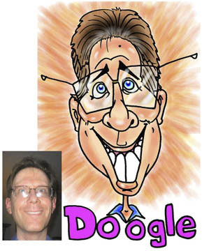Cartoon: caricature of friend (medium) by kidcardona tagged caricature,funny,cartoon