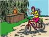 Cartoon: sports bar 3 (small) by kidcardona tagged sports,outdoor,bicycling,fun