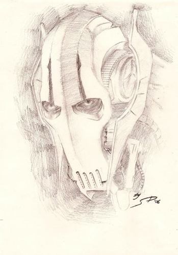 Cartoon: grievous (medium) by sahin tagged grievous,villian,from,episode,iii,general,cyborg,star,wars