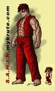 Cartoon: myBrute (small) by sahin tagged mybrute,sahin,com,fight,online,brawl,warrior,character