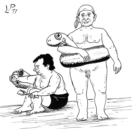 Cartoon: 12 13 Giugno (medium) by paolo lombardi tagged referendum,italy,berlusconi