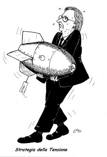 Cartoon: feltri (medium) by paolo lombardi tagged italy,information,press