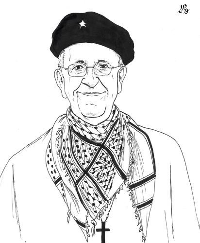 Cartoon: Francis (medium) by paolo lombardi tagged pope