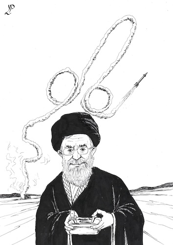Cartoon: Fucking game (medium) by paolo lombardi tagged usa,iran