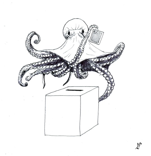 Cartoon: Mafia and elections (medium) by paolo lombardi tagged europe,italy,elections,mafia