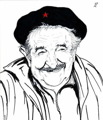 Cartoon: Pepe Mujica (medium) by paolo lombardi tagged pepe,mujica,uruguay