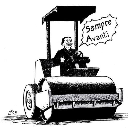 Cartoon: riforme (medium) by paolo lombardi tagged italy,berlusconi,politics,satire