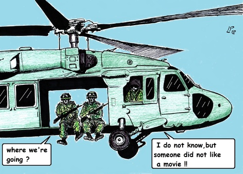 Cartoon: Riot (medium) by paolo lombardi tagged usa,terrorism,riot,arab