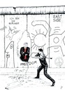 Cartoon: Berlin wall 1989 2024 (small) by paolo lombardi tagged berlin,wall,1989,freedom,trump