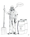 Cartoon: Farmer protest (small) by paolo lombardi tagged farmer,protest,europe,ecology,climate