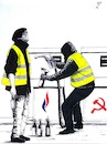 Cartoon: Fuels (small) by paolo lombardi tagged france,gasoline,macron