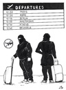 Cartoon: ISIS in Europe (small) by paolo lombardi tagged terrorism,isis
