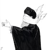 Cartoon: Islamic Veil (small) by paolo lombardi tagged iran,freedom