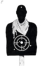 Cartoon: Target (small) by paolo lombardi tagged gaza,israel,palestine