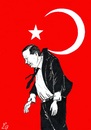 Cartoon: Turkey indignant (small) by paolo lombardi tagged turkey,erdogan