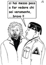 Cartoon: via la maschera (small) by paolo lombardi tagged italy,politics,satire,cartoon,election,berlusconi,grillo