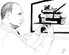 Cartoon: War Games (small) by paolo lombardi tagged putin,russia,ukraine,war