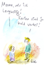 Cartoon: Ferienstress (small) by fussel tagged grosse,ferien,urlaub,sommerferien,schulferien,kinder,eltern,langeweile