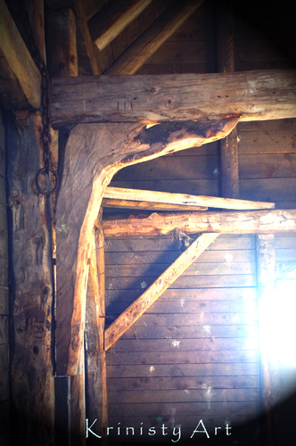 Cartoon: Horses lived here (medium) by Krinisty tagged barn,old,shack,rickety,beautiful,wood,house