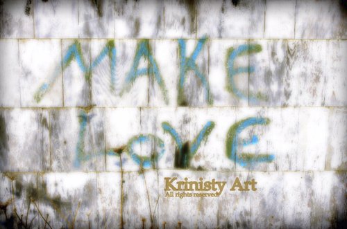Cartoon: Make Love (medium) by Krinisty tagged love,happiness,sexuality,graffiti,building,photography,krinisty