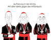 Cartoon: Aufklärung in der Kirche (small) by Bert Kohl tagged mißbrauch,vertuschung