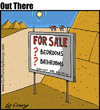 Cartoon: 4 sale (small) by George tagged sale