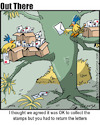 Cartoon: collecting (small) by George tagged collecting