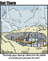 Cartoon: pit meeting (small) by George tagged pit,meeting