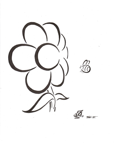 Cartoon: Spring is comimg (medium) by The Illustrator tagged blume,flower,nature,frühling,spring