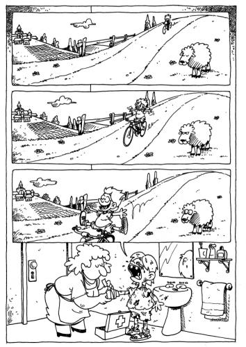 Cartoon: bicicle (medium) by toonman tagged bicicle