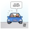 Cartoon: Carsharing (small) by Timo Essner tagged carsharing,mitfahrgelegenheit,versicherung,haftung,auto,pkw