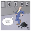 Cartoon: Friedrich Merz (small) by Timo Essner tagged friedrich merz black rock cumex cumcum sozialstaat brandstifter banken cartoon timo essner