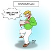 Cartoon: Kontoausfluch (small) by Timo Essner tagged kontoauszug,bank,konto,pleite